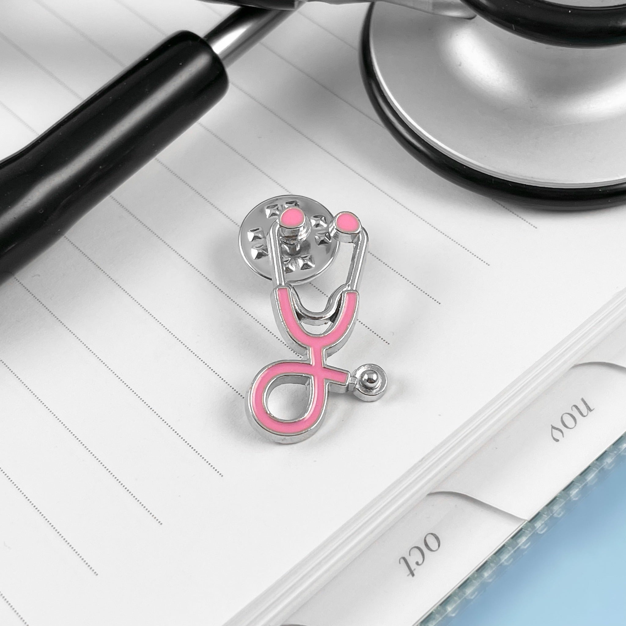 Stethoscope Pin