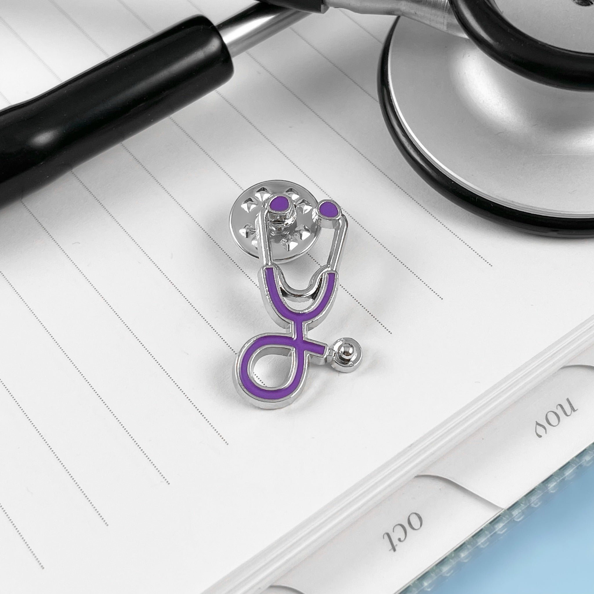 Stethoscope Pin