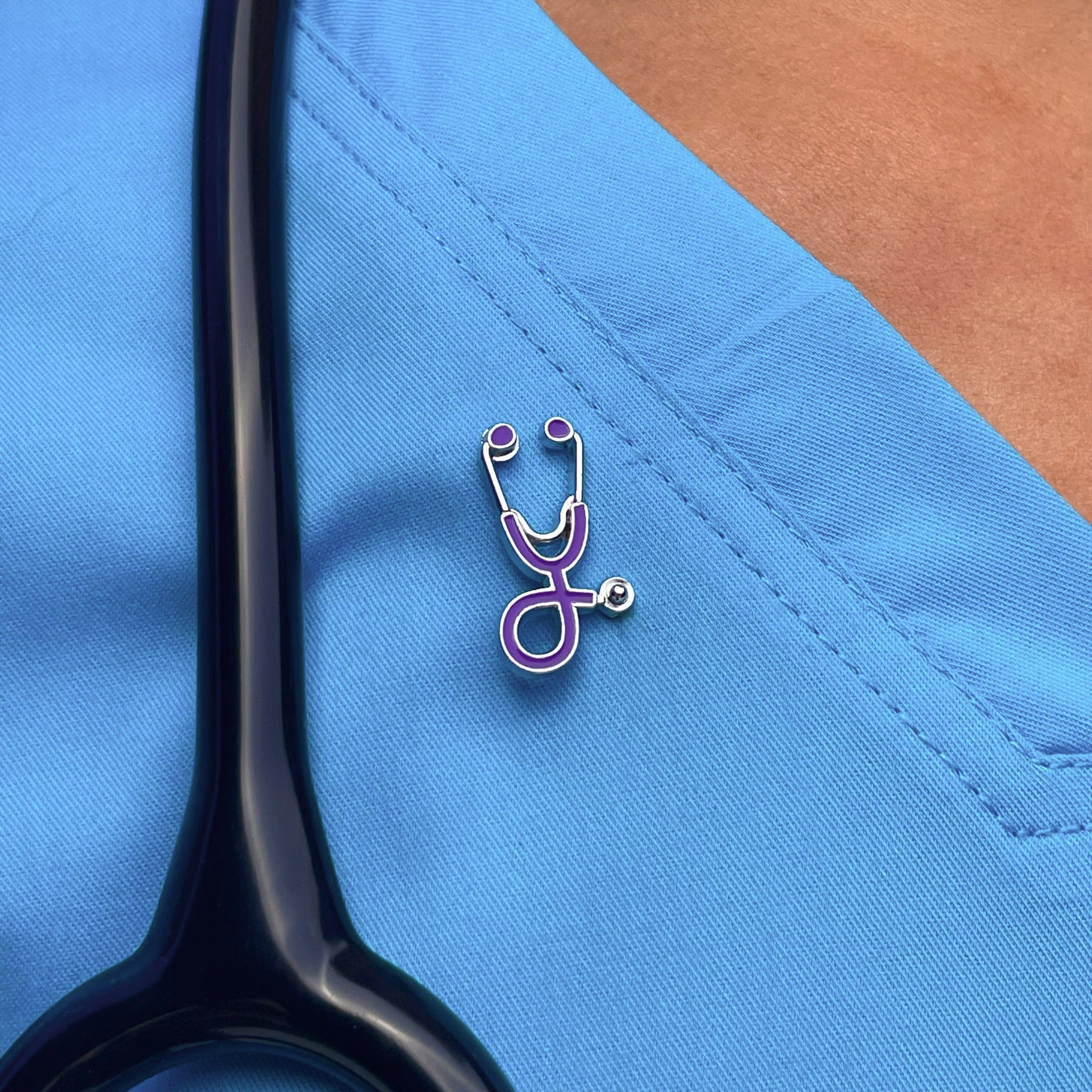 Stethoscope Pin
