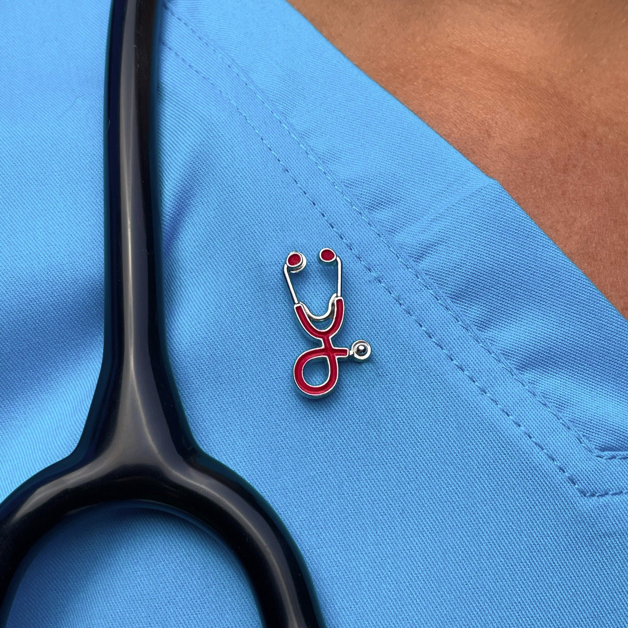 Stethoscope Pin