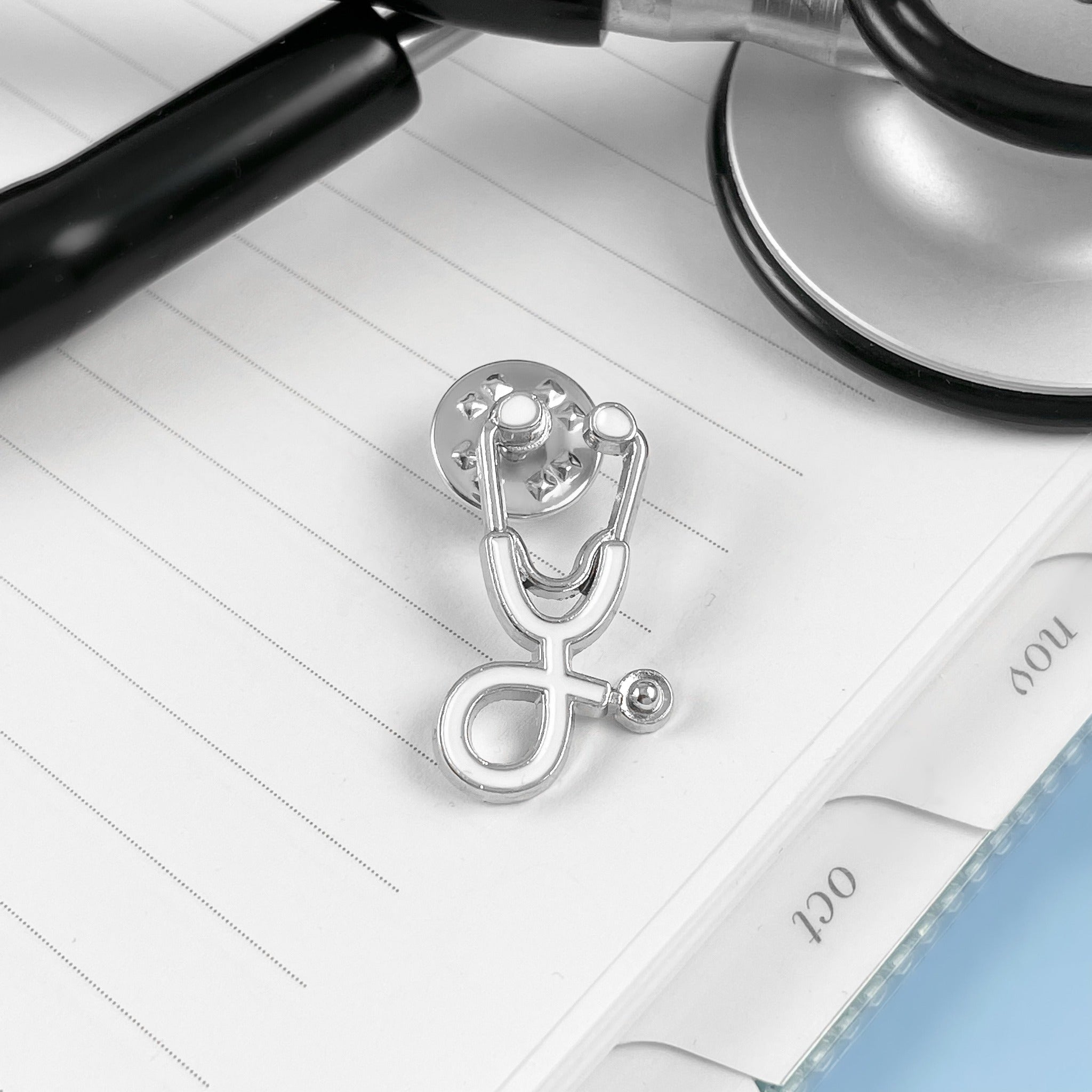 Stethoscope Pin