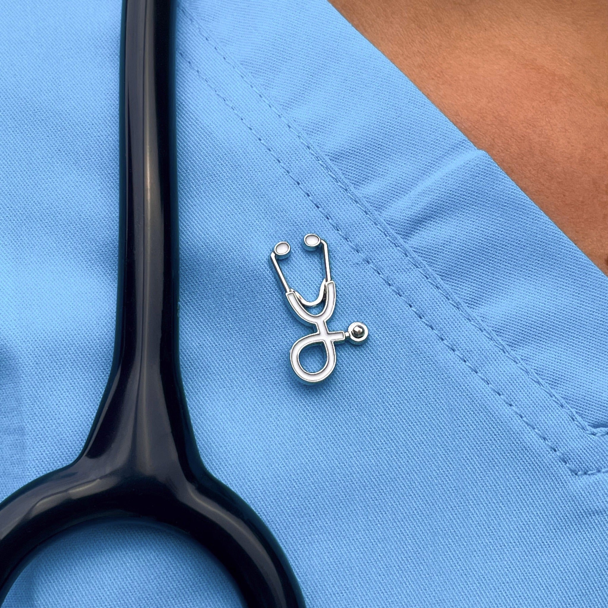 Stethoscope Pin