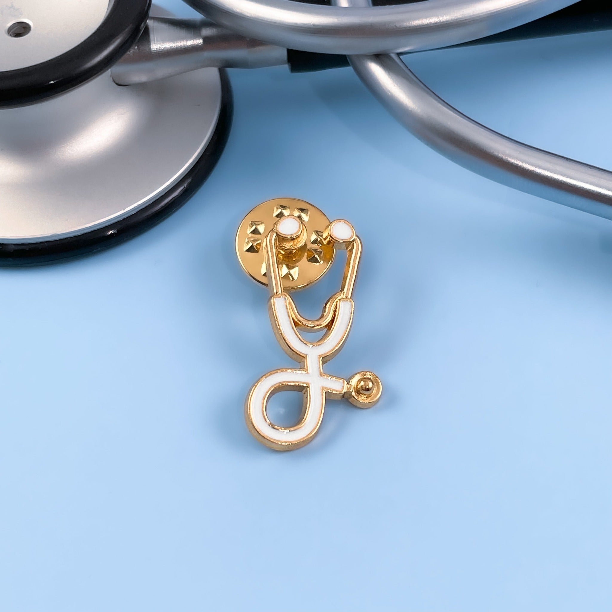 Stethoscope Pin