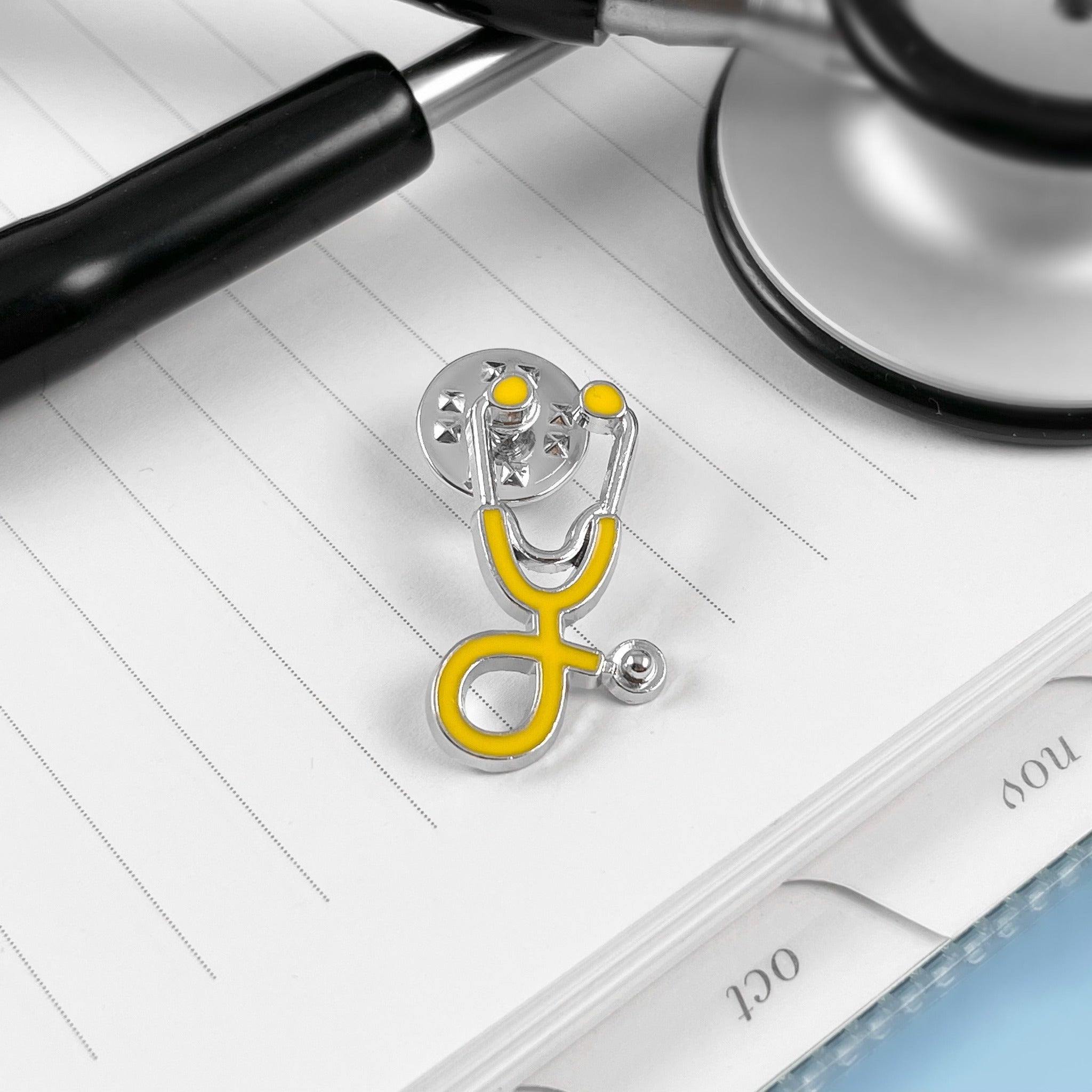 Stethoscope Pin