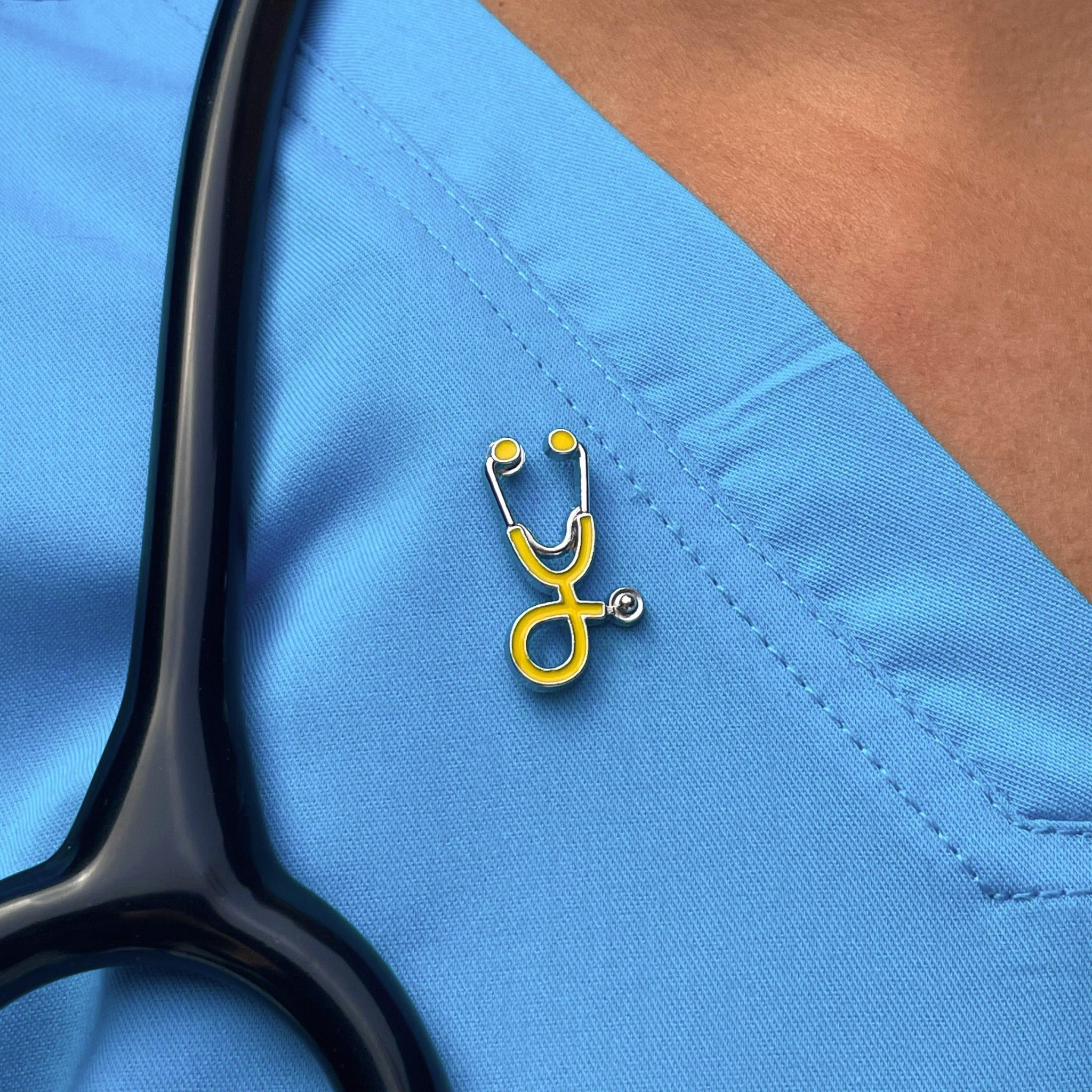 Stethoscope Pin