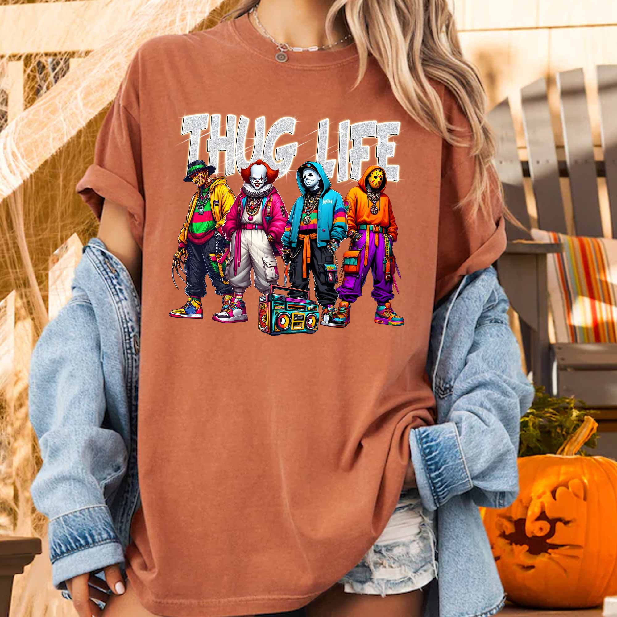 Thug Life Horror Ver 7 – Sweatshirt, Tshirt, Hoodie