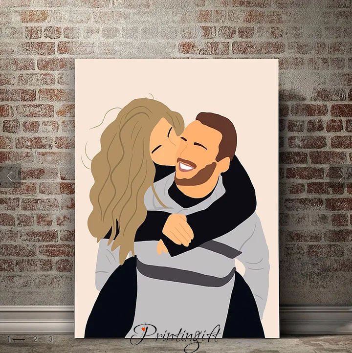 Personalized Portrait Canvas ( You Just Need To Upload Your Photo )