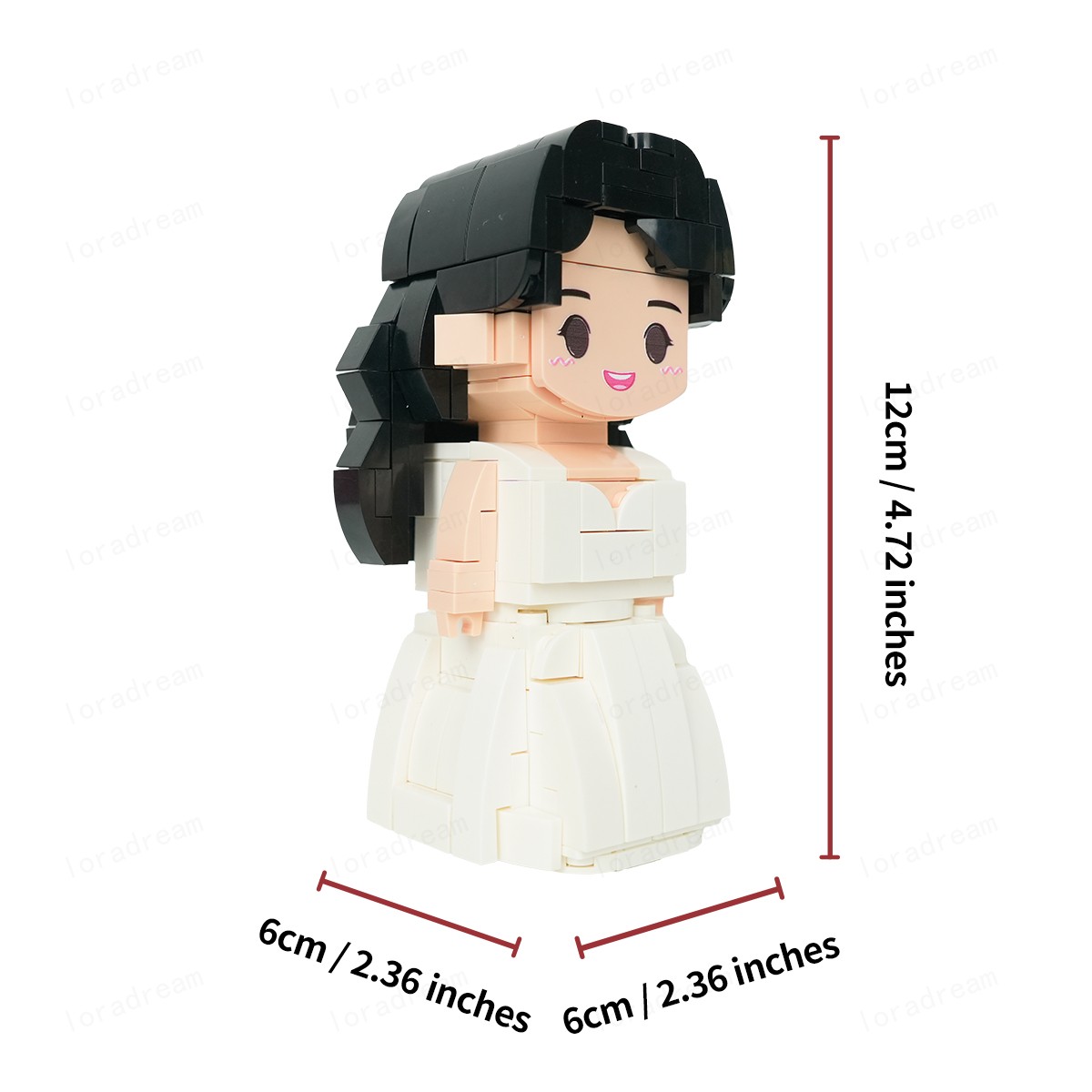 Custom Brick Set From Your Favorite Photo, Personalized Minifigure, Perfect Memory Gift For Valentine's Day, LEGO Sets