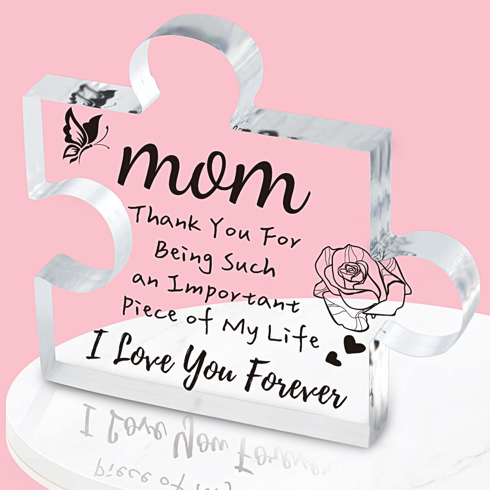 Personalized Acrylic Engraved Puzzle Plaque 
