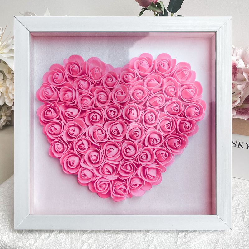 Personalized Mom Flower Shadow Box With Name For Mother's Day