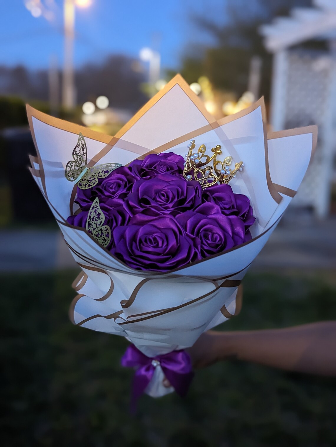 💕Eternal Roses - HandMade From Satin Ribbon(Never Wither)