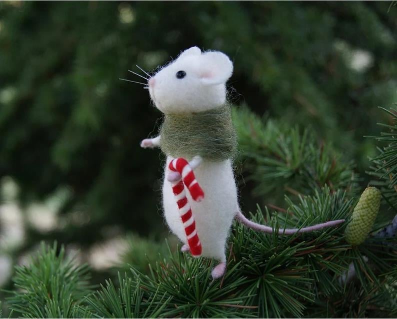 ⏰47% OFF🔥Handmade Halloween Mouse With A Pumpkin