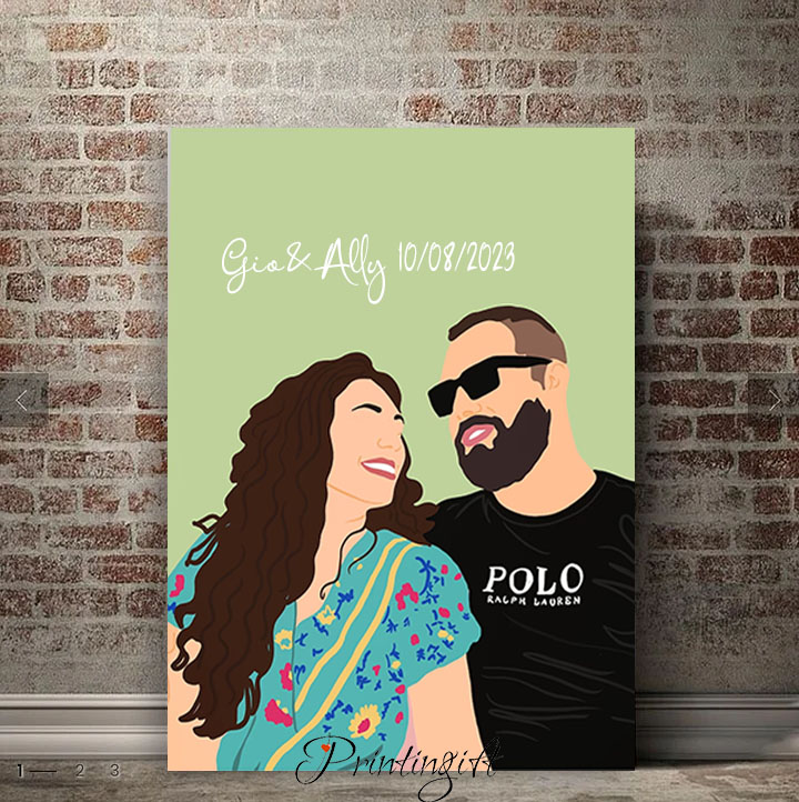 Personalized Portrait Canvas ( You Just Need To Upload Your Photo )