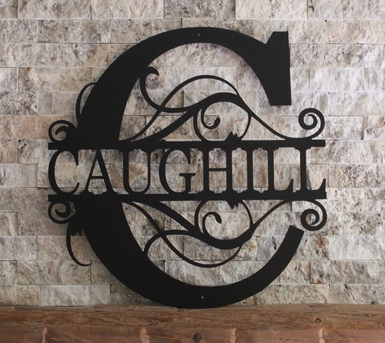 💕Personalized metal letter art 💕Customize the name you want🎁【Buy 2 free shipping】