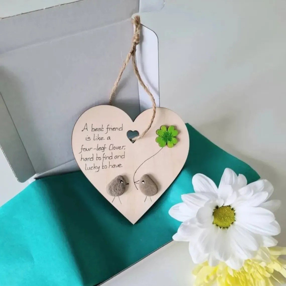 🔥HOT SALE 49% OFF - 💕Wooden Heart Thank You Gift