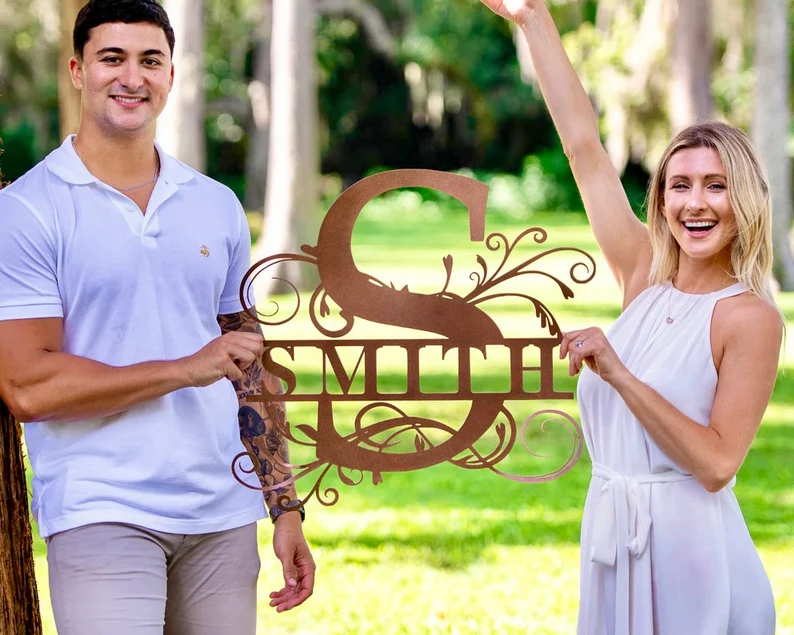 💕Personalized metal letter art 💕Customize the name you want🎁【Buy 2 free shipping】