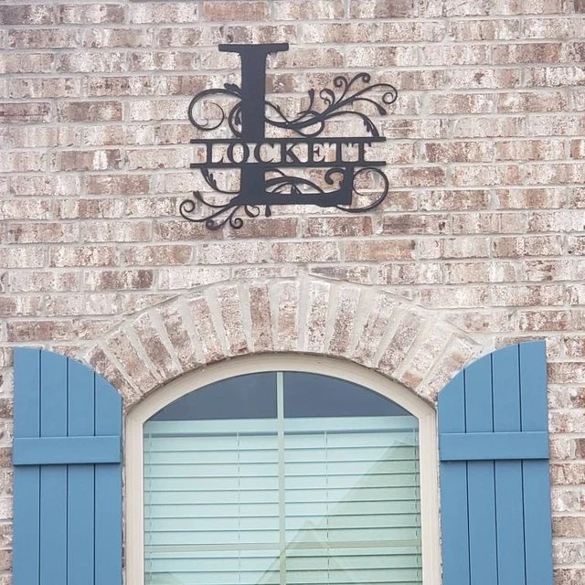 💕Personalized metal letter art 💕Customize the name you want🎁【Buy 2 free shipping】