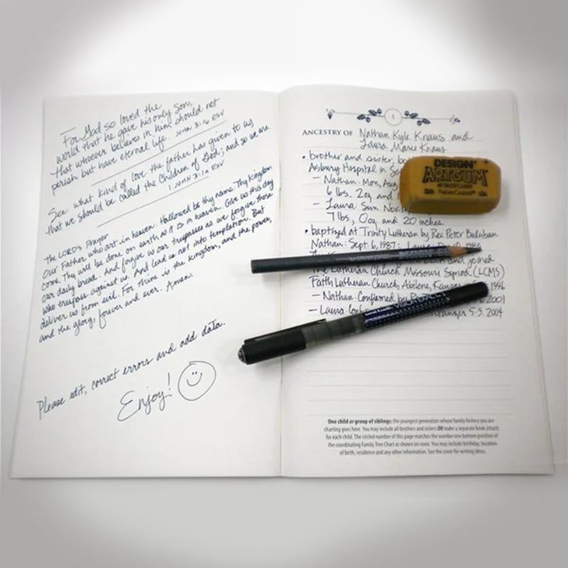 🎁2023-Christmas Hot Sale🎁 2023 Family Tree Notebook - Memories Of Ancestors