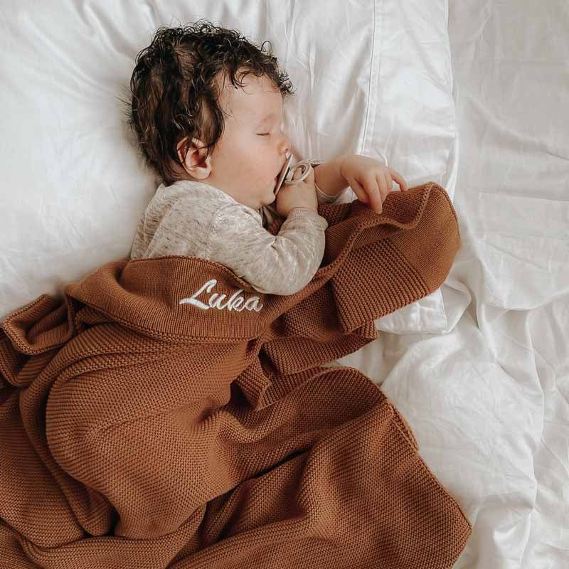 🎁Buy 2 free shipping🎁High quality personalized super soft embroidered name blanket for Kids