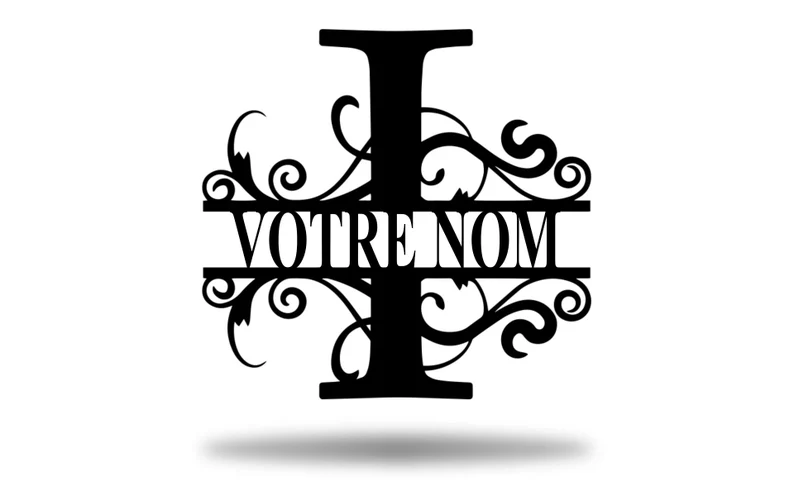 💕Personalized metal letter art 💕Customize the name you want🎁【Buy 2 free shipping】