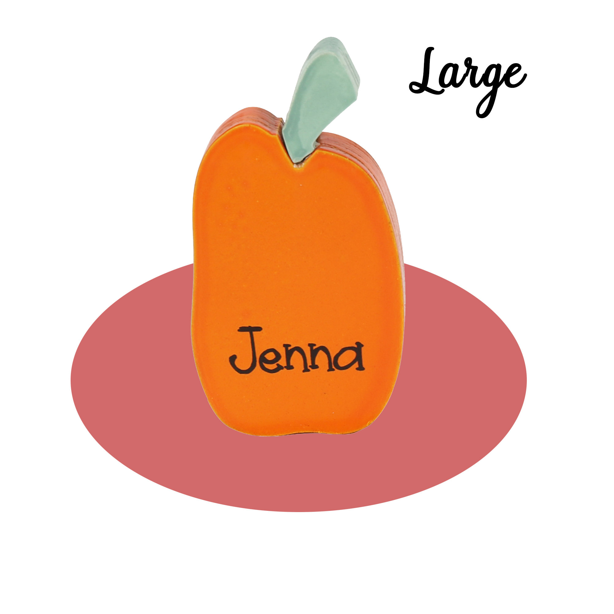 Personalized Pumpkins Family Block Set