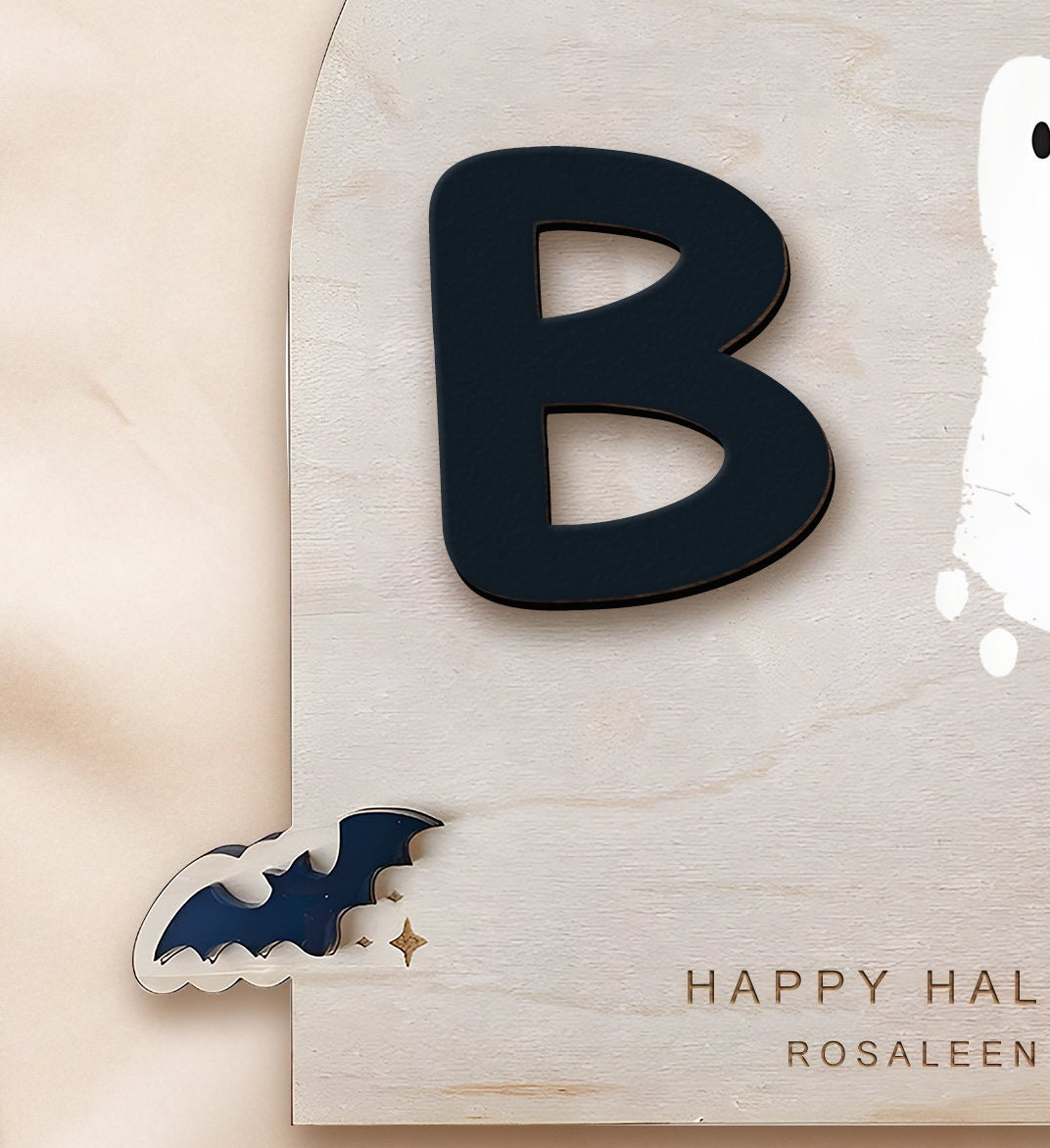 DIY Halloween Footprint Art, Baby First Halloween Keepsake