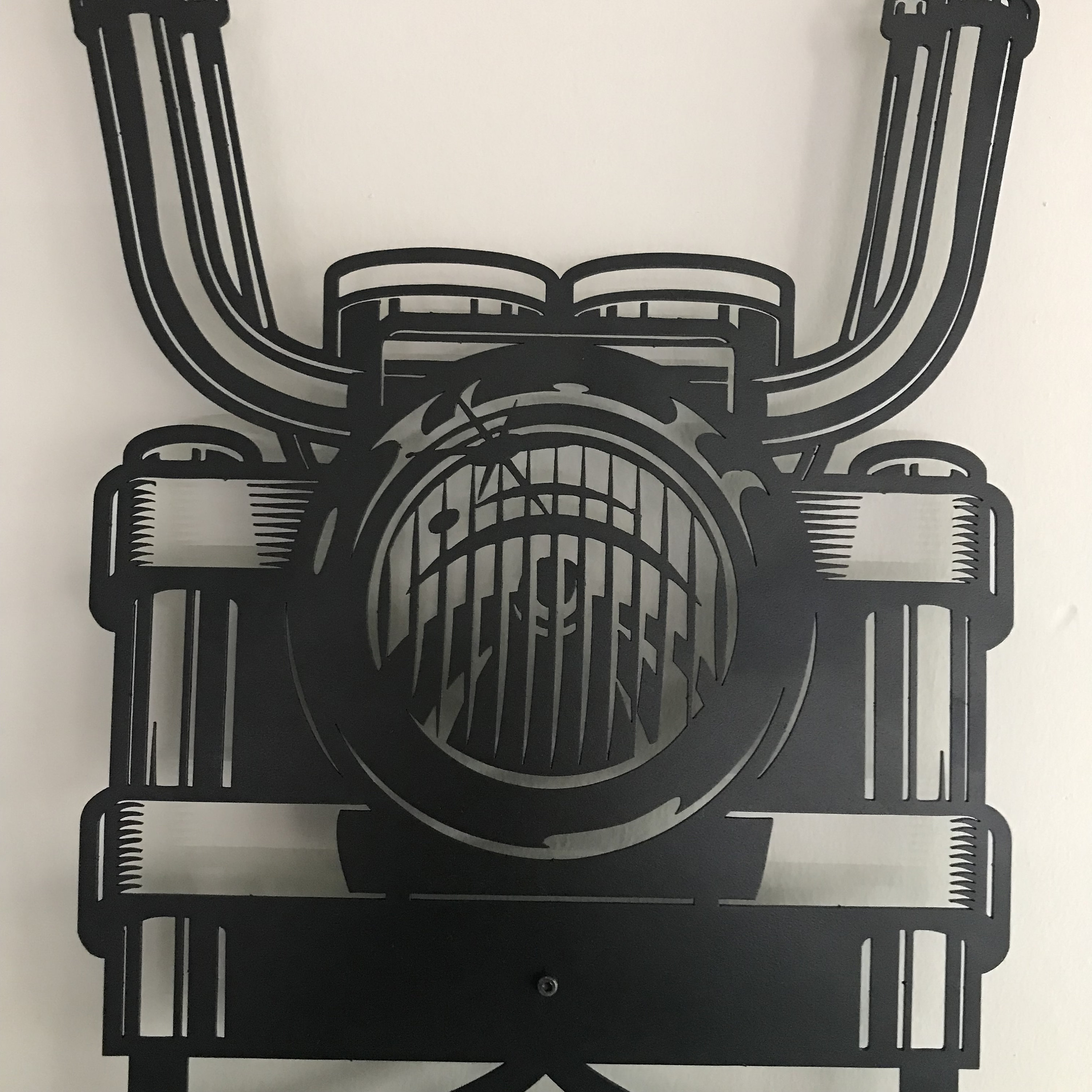 Custom Motorcycle Helmet Holder, Great Gift for Bikers