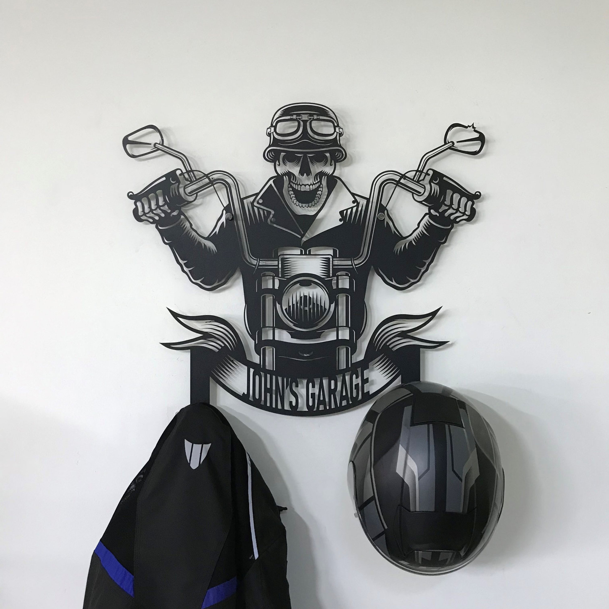 Custom Motorcycle Helmet Holder Gift for Bikers💖