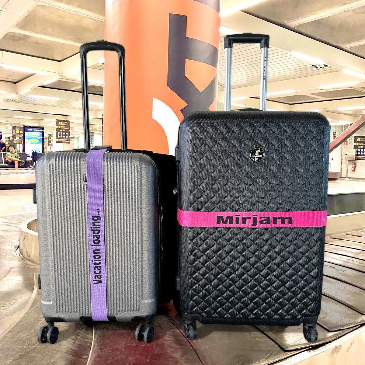 Personalized luggage strap Personalized luggage strap printed luggage strap suitcase strap, individually adjustable safe gift idea, gift