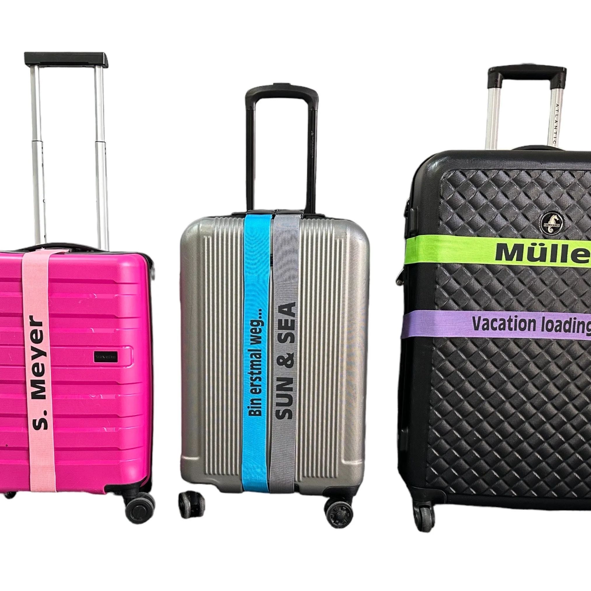 Personalized luggage strap Personalized luggage strap printed luggage strap suitcase strap, individually adjustable safe gift idea, gift