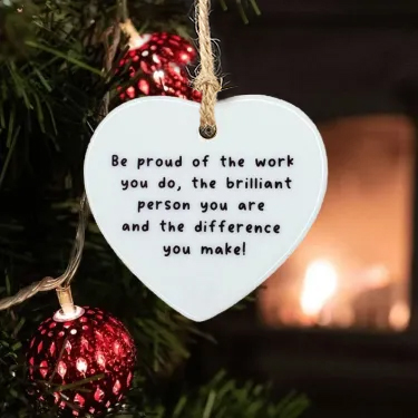 Heart Hanging Ornament🎅