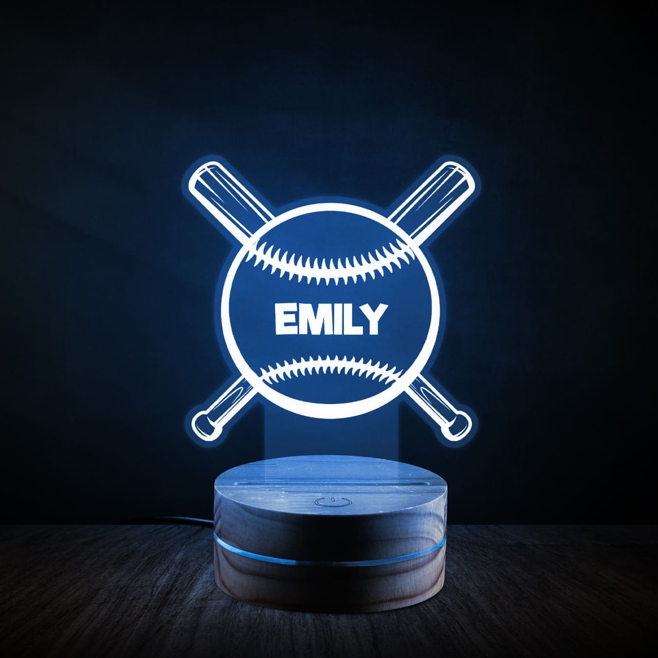 Personalized Sports Themed Night Light