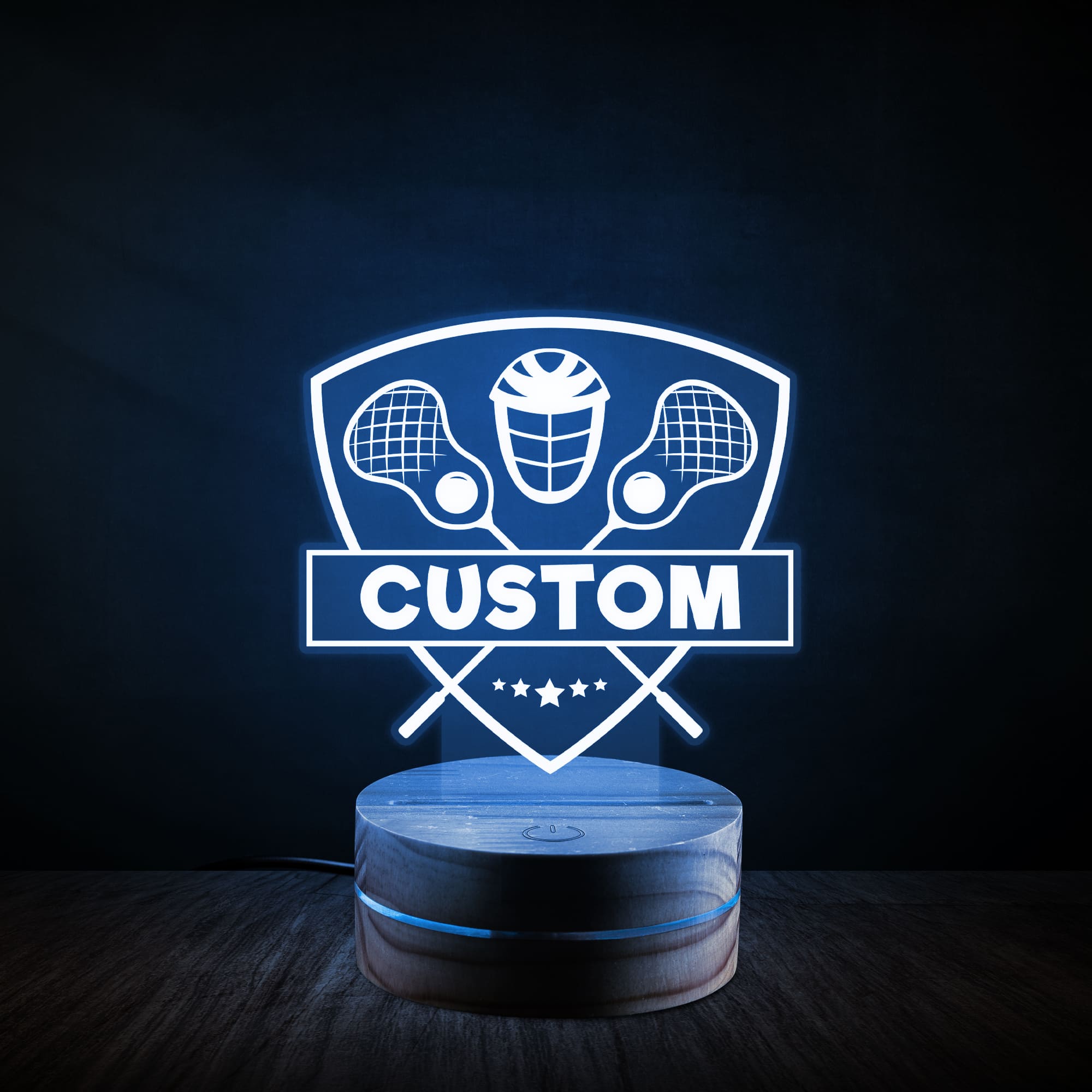 Personalized Sports Themed Night Light