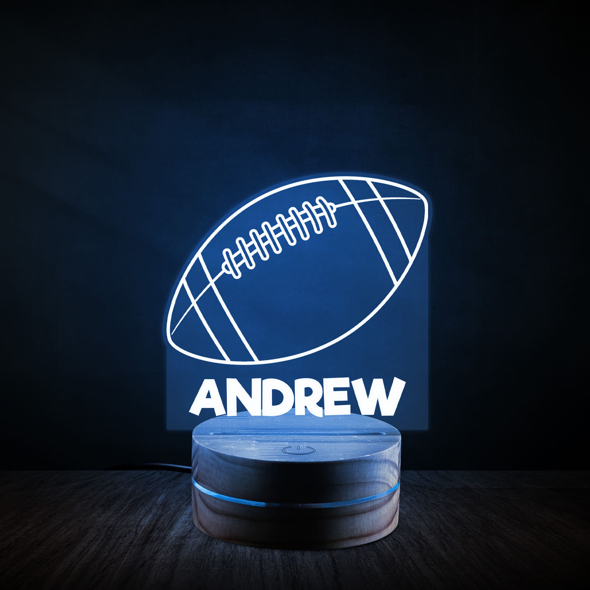 Personalized Sports Themed Night Light