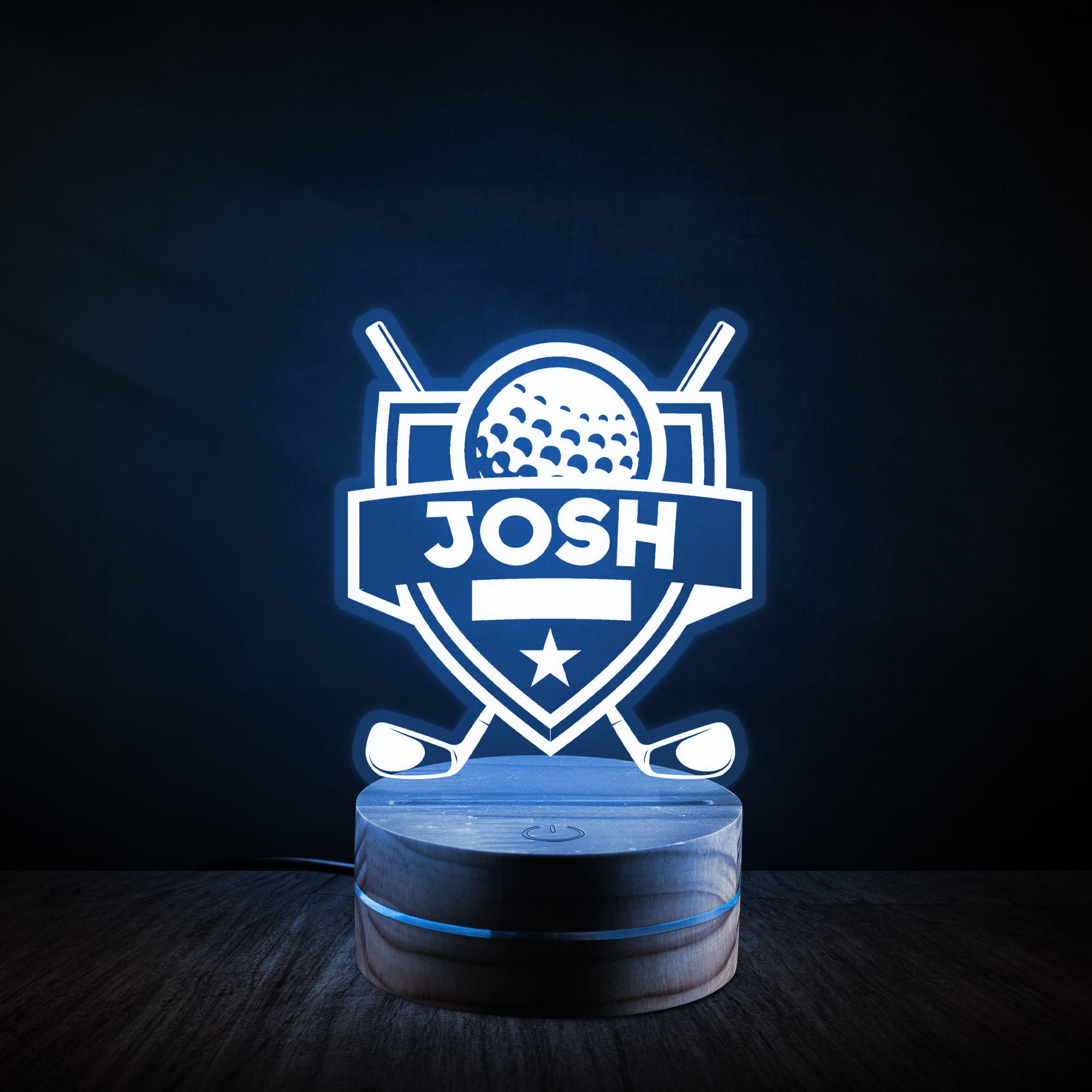 Personalized Sports Themed Night Light