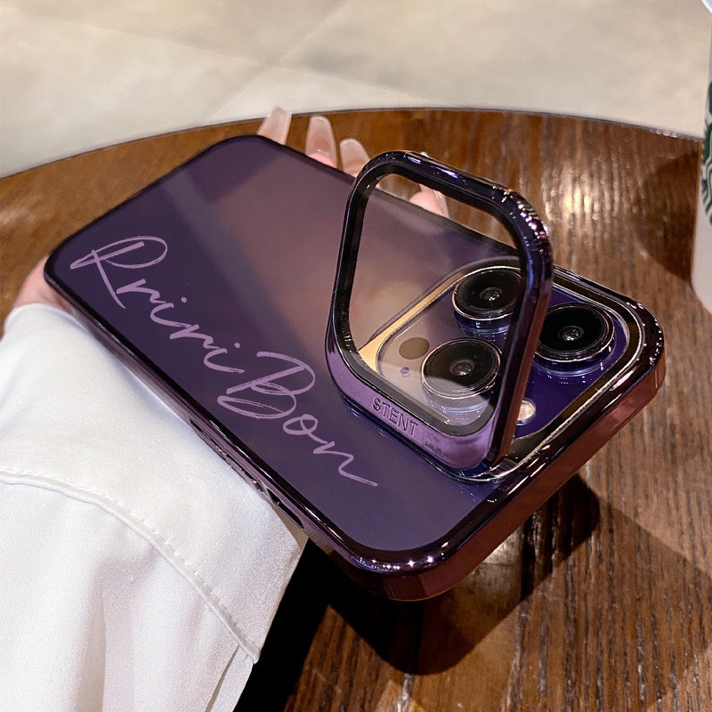 Personalized new name design stand all in one phone case for iphone 