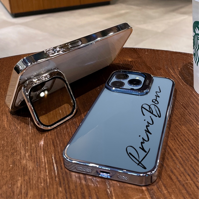 Personalized new name design stand all in one phone case for iphone 