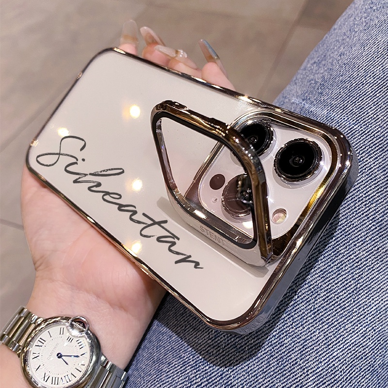 Personalized new name design stand all in one phone case for iphone 