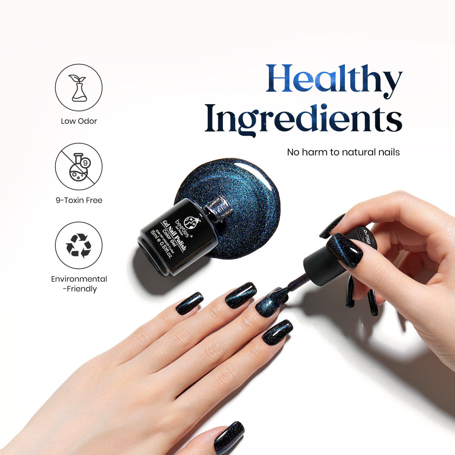 Galaxy Colors Cat Eye Gel Polish-88900-图片alt01