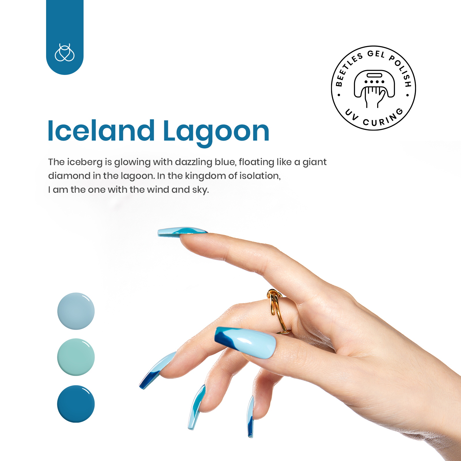 Iceland Lagoon | Gel Polish 6 Colors Set-88900-图片alt01