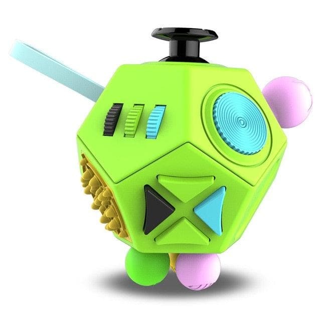 EDC Hand For Autism ADHD Anxiety Relief Focus Kids 12 Sides Anti-Stress Magic Stress Fidget Toys-88900-图片alt01