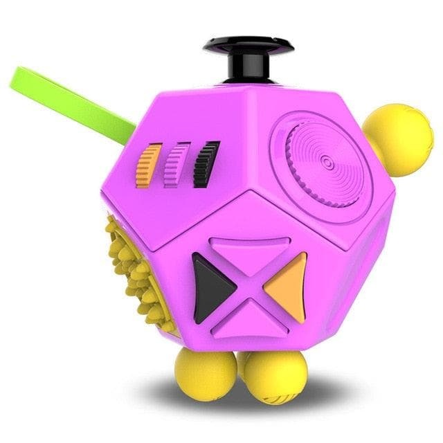 EDC Hand For Autism ADHD Anxiety Relief Focus Kids 12 Sides Anti-Stress Magic Stress Fidget Toys-88900-图片alt01