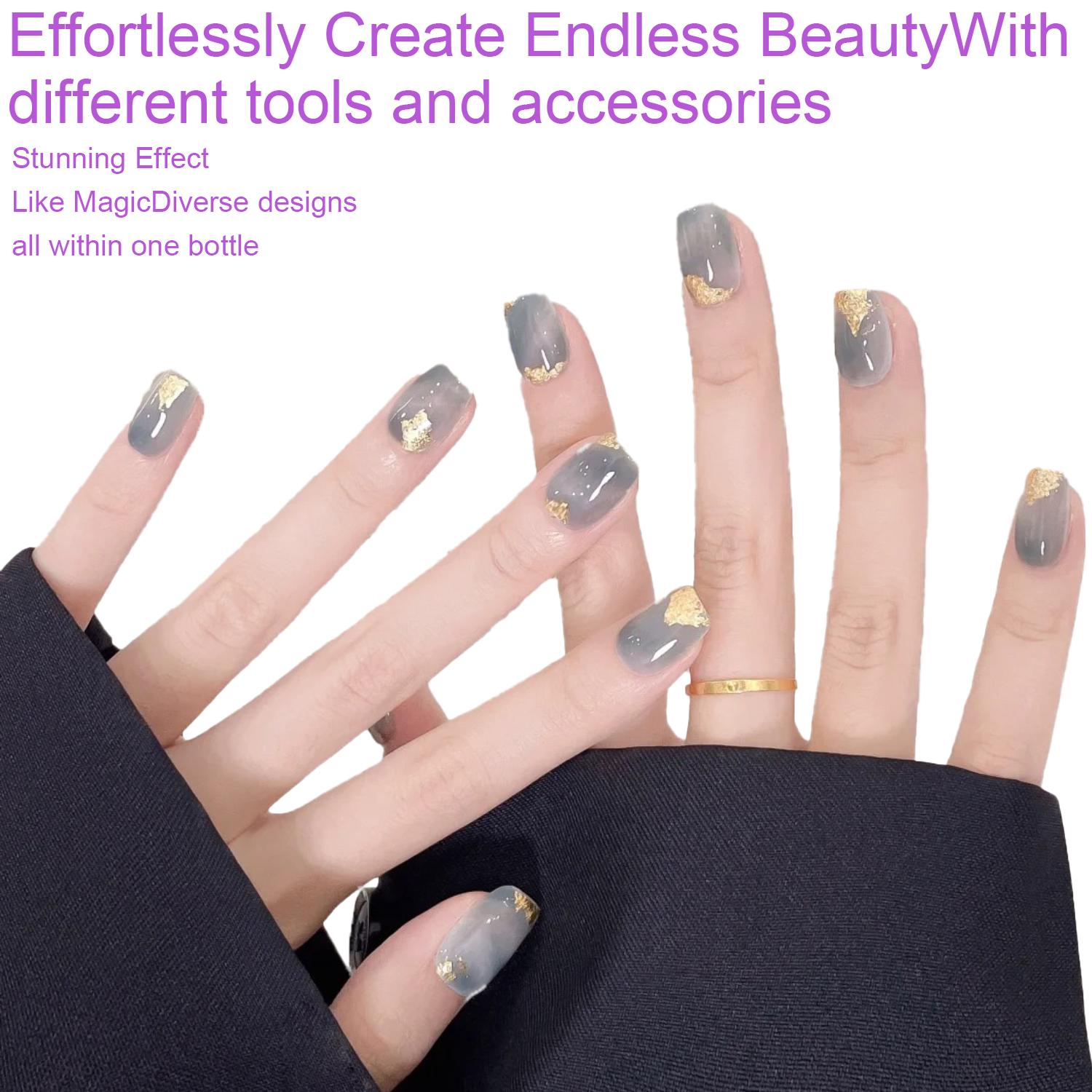  Blooming Gel, Blooming Gel Nail Polish Clear Uv Led Blossom for Spreading Effect Marble Natural Stone Watercolor Floral Print Soak off Diy Christmas Nail Art Design Manicure Gifts for Women