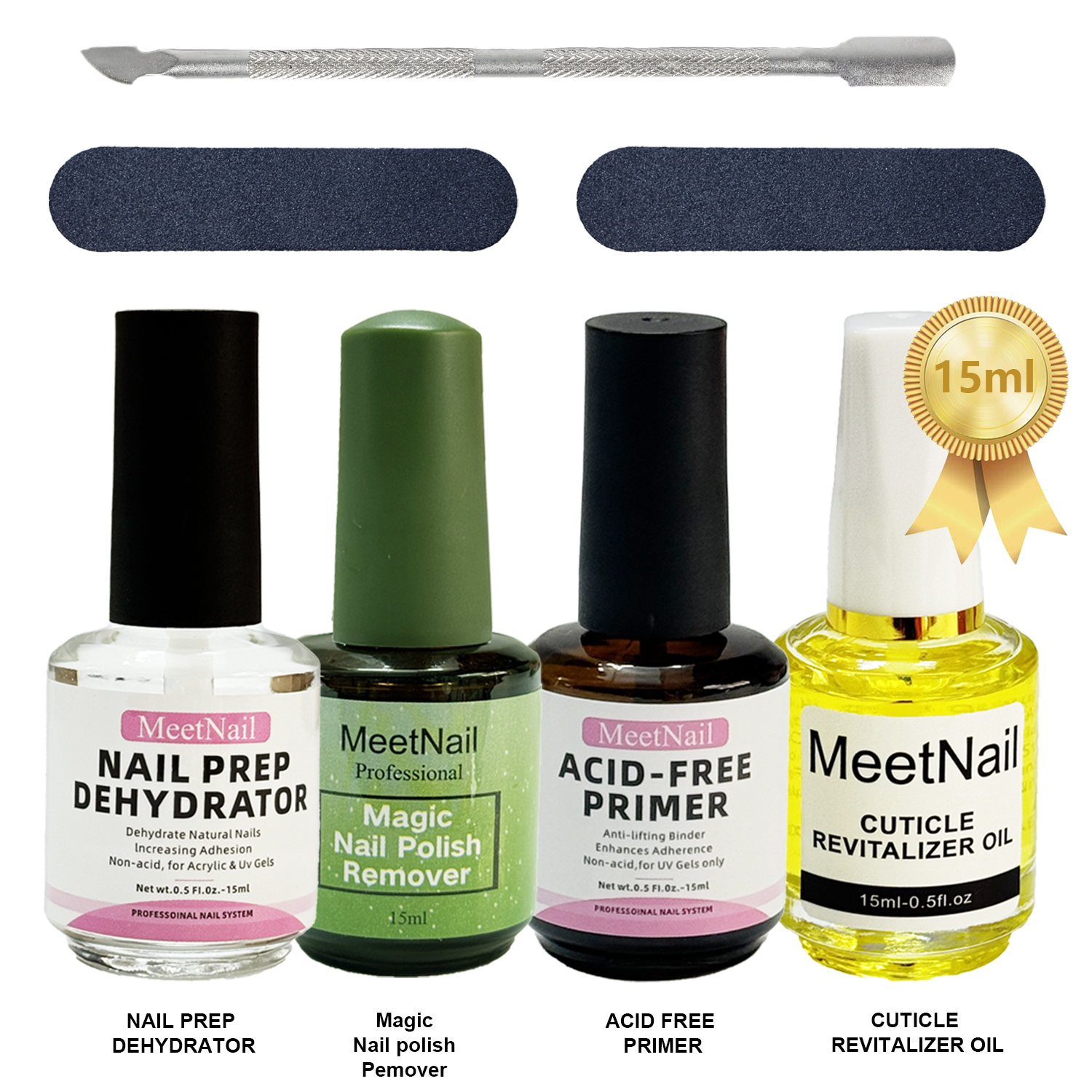 15ML Gel Nail Polish Remover Set, Gel Polish Remover for Nails, Professional Remove Gel Nail Polish, Quick & Easy Polish Remover In 2-3 Minutes