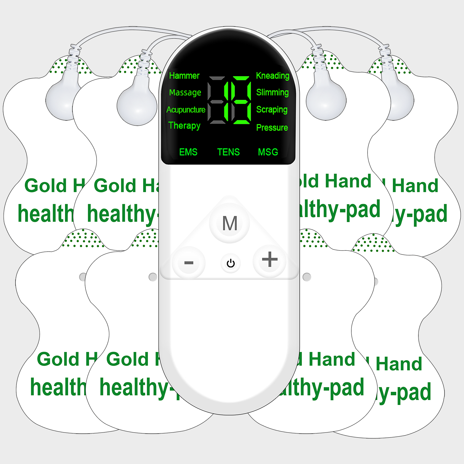 TENS Unit with Accessories - Muscle Stimulator Machine for Back Pain Relief, Sciatica, Neck, Nerve, Shoulder, Hip, Elbow, Muscle Pain Relief