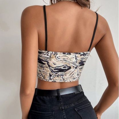 Sexy Printed Street Style Camisole