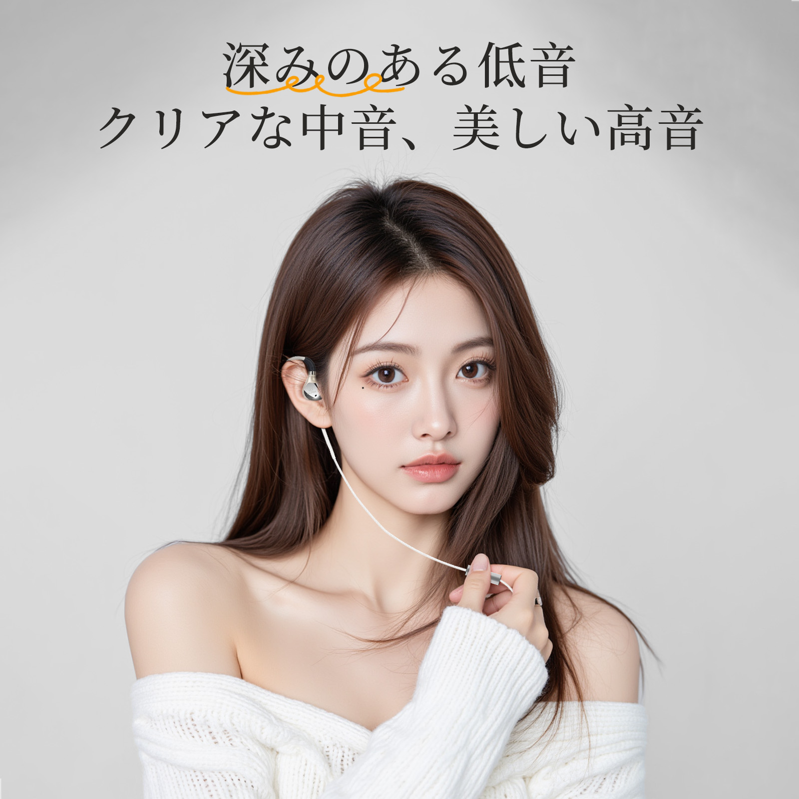 Okesc イヤホンケーブル mmcxリケーブル 3.5mm マイク付き メッキシルバー  1.2m長さ  無酸素銅 ベリリウム銅 SHURE（SE215/SE315/SE425/SE535/SE846）JVC（HA-FX850/HA-FD01/HA-FW10000）Astell&Kern（AK T8iE MkII/AK ZERO1）Ultimate ears（UE900S）対応