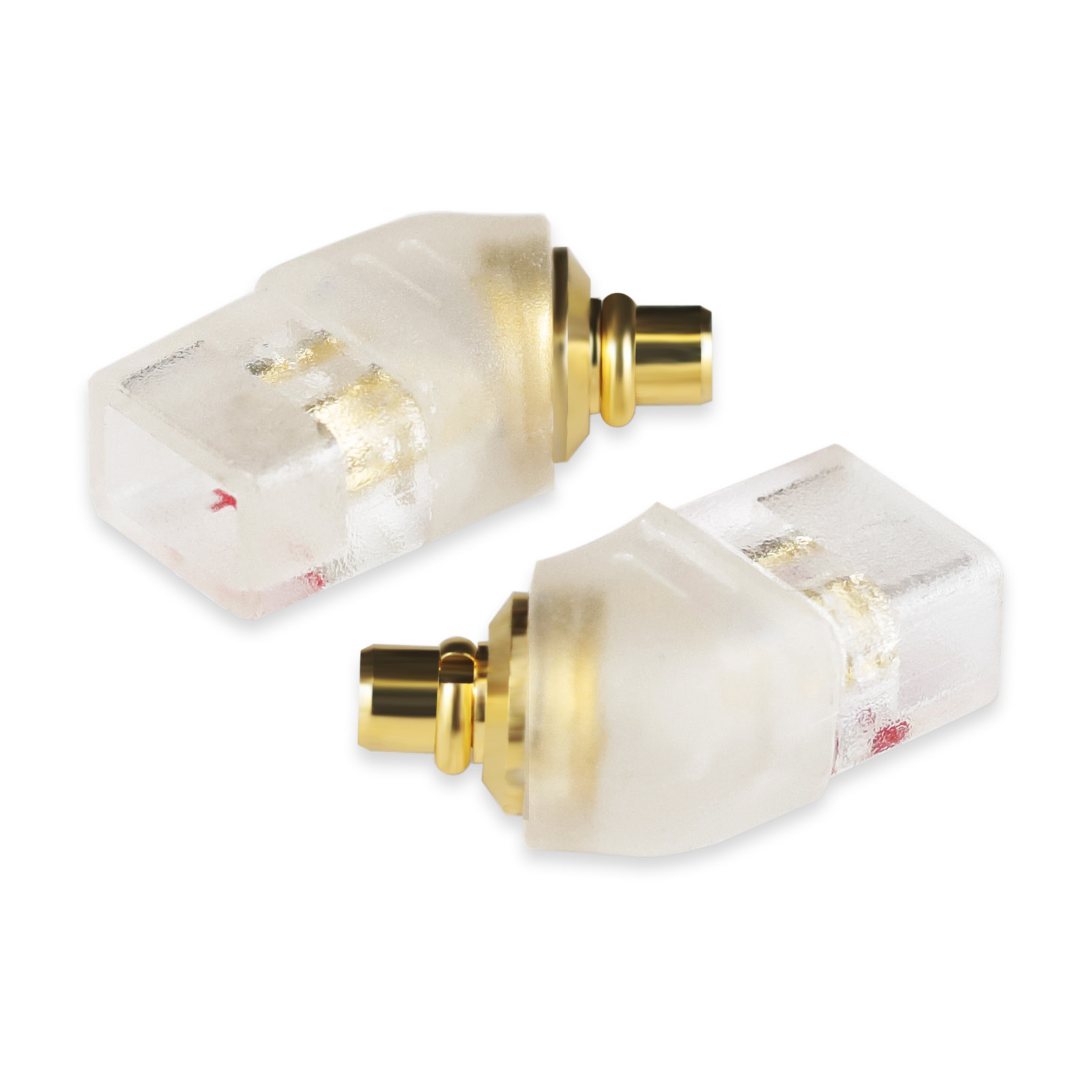 okcsc IE300 (オス) to 078(メス) アダプター コネクター 金メッキプラグ 統合成形技術 音質劣化なし簡潔 精緻 線材テスト作業用 ミニタイプ SENNHEISER IE300/IE60O/IE900 AKG N5005 N30 N40Compatible MMCX:SE215 SE315 SE425 S535 SE86UM に対応