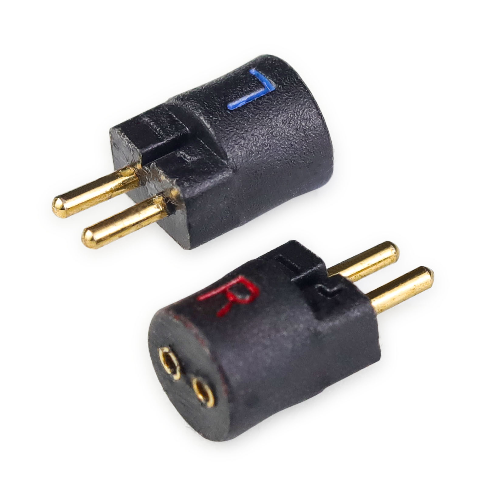 OKCSC  0.78 2PIN(イヤホン側)to 0.75 2PIN(リケーブル側)  アダプター コネクター 音質劣化なし簡潔 精緻 線材テスト作業用 ミニタイプ SHUOER  CONDUCTOR  SINGER BA10 AS10 ZS10..に対応
