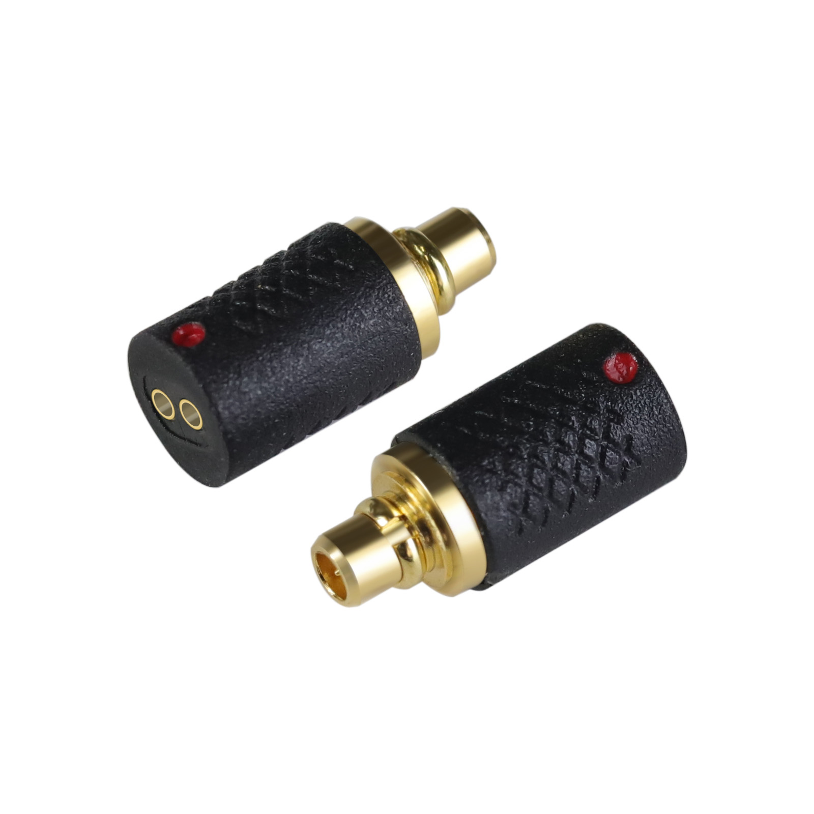 okcsc N5005/MMCX(オス) to 0.78(メス) アダプター コネクター 金メッキプラグ 統合成形技術 音質劣化なし簡潔 精緻 線材テスト作業用 ミニタイプAKG N5005 N30 N40 UM PRO10 REDESIGN MODELUM PRO20 REDSEIGN Compatible MMCX:SE215 SE315 SE425 S535 SE86などに対応